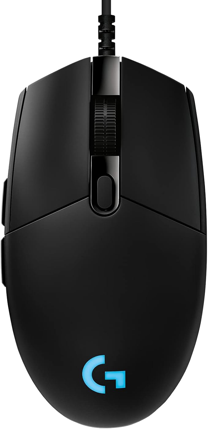 logitech 罗技 g pro 游戏鼠标,带 hero 25k dpi 传感器,usb 连接,rgb